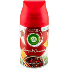 Air Wick FreshMatic Essential Oils Orange & Cinnamon - Pomeranč a skořice automatický osvěžovač náhradní náplň 250 ml