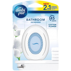 Ambi Pur Bathroom Cotton Flower gelový osvěžovač vzduchu do koupelny 7,5 ml