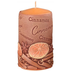 Emocio Skořice Cinnamon vonná svíčka válec 60 x 110 mm