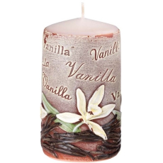 Emocio Vanilka Vanilla vonná svíčka válec 60 x 110 mm