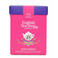 English Tea Shop Bio Super ovocný sypaný čaj 80 g + dřevěná odměrka se sponou