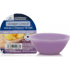 Yankee Candle Lemon Lavender - Citron a levandule vonný vosk do aromalampy 22 g