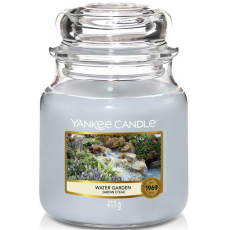 Yankee Candle Water Garden - Vodní zahrada vonná svíčka Classic střední sklo 411 g