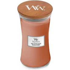 WoodWick Chilli Pepper Gelato - Zmrzlina s čili a pepřem vonná svíčka s dřevěným knotem a víčkem sklo velká 609 g