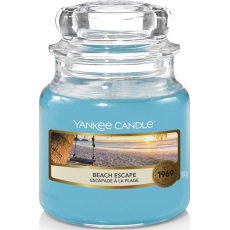 Yankee Candle Beach Escape - Únik na pláž vonná svíčka Classic malá sklo 104 g