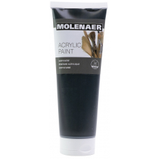 Creall Molenaer akrylová barva černá 250 ml