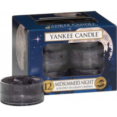Yankee Candle Midsummers Night - Letní noc vonná čajová svíčka 12 x 9,8 g