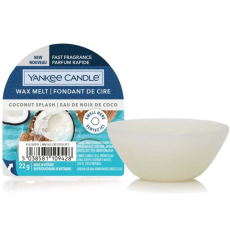 Yankee Candle Coconut Splash - Kokosové osvěžení vonný vosk do aromalampy 22 g