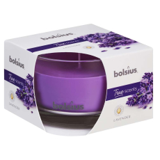 Bolsius True Scents Lavender - Levandule vonná svíčka ve skle 90 x 63 mm