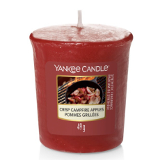 Yankee Candle Crisp Campfire Apples - Jablka pečená na ohni vonná svíčka votivní 49 g