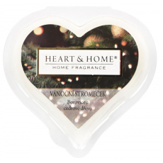 Heart & Home Vánoční stromeček Sojový přírodní vonný vosk 26 g