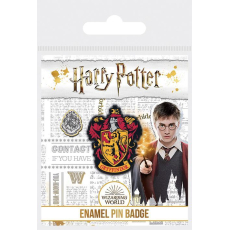 Epee Merch Harry Potter - Nebelvír odznak smaltový 3 x 2,5 cm
