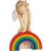 Arora Design Láska a naděje andělské děvčátko ztělesňující lásku a naději Figurka z pryskyřice 12 cm