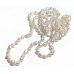 Perla bílá přírodní nepravidelná náhrdelník 160 cm