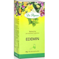 Dr. Popov Edemin bylinný čaj pro odvodnění organizmu 20 nálevových sáčků 20 x 1,5 g