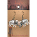 Albi Šperk náušnice Sloni symbol štěstí 1 pár