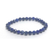 Lapis Lazuli fazet náramek elastický přírodní kámen, kulička 5 - 6 mm / 16 - 17 cm