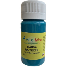 Art e Miss Barva na světlý textil 35 Tmavá tyrkysová 40 g