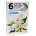 Tea Lights Jasmine vonné čajové svíčky 6 kusů