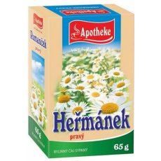 Apotheke Heřmánek pravý - květ sypaný čaj na podporu trávení 65 g