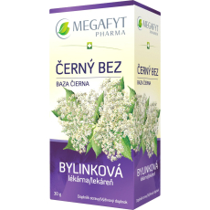 Megafyt Bylinková lékárna Černý bez bylinný čaj 20 x 1,5 g
