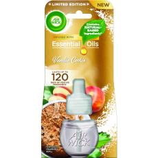 Air Wick Essential Oils Vanilkové cukroví elektrický osvěžovač vzduchu náhradní náplň 19 ml