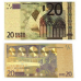 Talisman Zlatá plastická bankovka 20 EUR