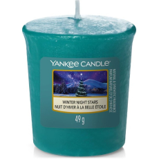 Yankee Candle Winter Night Stars - Hvězdy zimní noci vonná svíčka votivní 49 g
