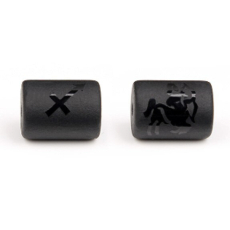 Onyx Střelec znamení přívěsek na náramek z přírodního kamene, váleček 10 mm 1 kus, kámen životní síly