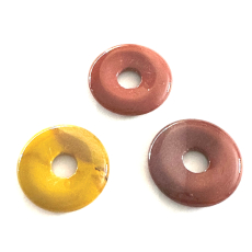 Mokait Donut přírodní kámen 30 mm, motivační kámen, motivační kámen
