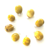 Mokait žlutý Troml přívěs přírodní kámen, cca 2 cm, AA kvalita, motivační kámen
