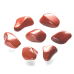 Jaspis červený Tromlovaný přírodní kámen, cca 3 cm 1 kus, kámen úplné péče