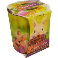 Admit Verona Easter Bunny vonná svíčka ve skle 90 g