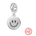 Sterlingové stříbro 925 Smajlík - Americký sen - Usměj se, jsi krásný/á, přívěsek na náramek symbol