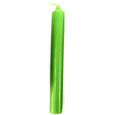 Zelená svíčka kónická 21 x 170 mm 1 kus