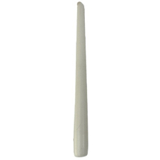Bílá svíčka kónická 20 x 240 mm 1 kus