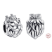 Sterlingové stříbro 925 Královský lev, korálek na náramek symbol