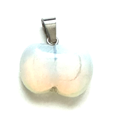 Opalit Jablko poznání přívěsek syntetický kámen 1,5 cm