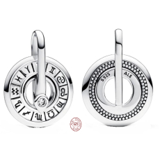 Charm Sterlingové stříbro 925 Zvěrokruh - Mini medailon, přívěsek na náramek