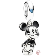 Charm Sterlingové stříbro 925 Disney myšák Mickey Mouse, přívěsek na náramek film
