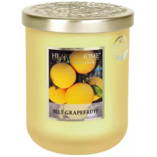 Heart & Home Bílý grapefruit Sojová vonná svíčka velká hoří až 75 hodin 320 g