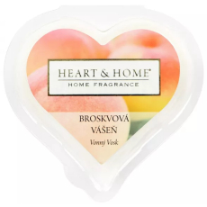 Heart & Home Broskvová vášeň Sojový přírodní vonný vosk 26 g