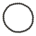 Onyx fazet mat náramek elastický přírodní kámen, kulička 4 mm / 19 cm, kámen životní síly