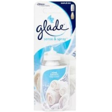 Glade Sense & Spray Pure Clean Linen osvěžovač vzduchu náhradní náplň 18 ml sprej