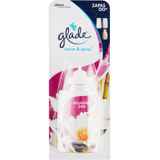 Glade Sense & Spray Relaxing Zen osvěžovač vzduchu náhradní náplň 18 ml sprej