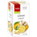 Apotheke Natur Citron a zázvor ovocný čaj 20 nálevových sáčků x 2 g