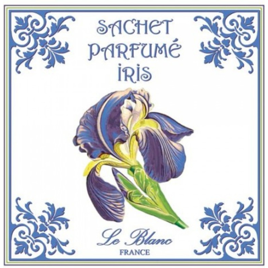 Le Blanc Iris - Kosatec Vonný sáček 11 x 11 cm 8 g