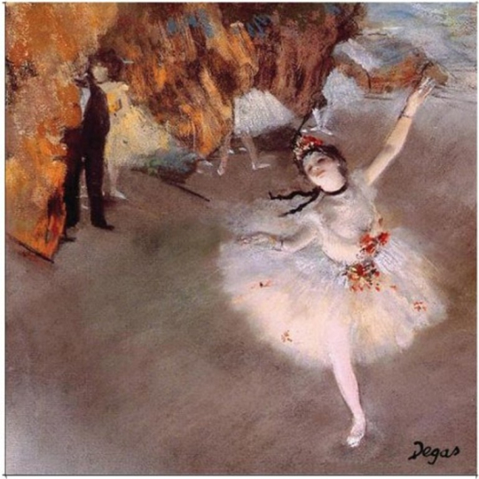 Le Blanc Bavlna L Etoile - Edgar Degas Vonný sáček 11 x 11 cm 8 g