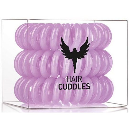 HH Simonsen Hair Cuddles Purple gumičky do vlasů fialové 3 kusy