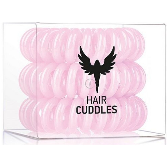 HH Simonsen Hair Cuddles Light Pink gumičky do vlasů světle růžové 3 kusy